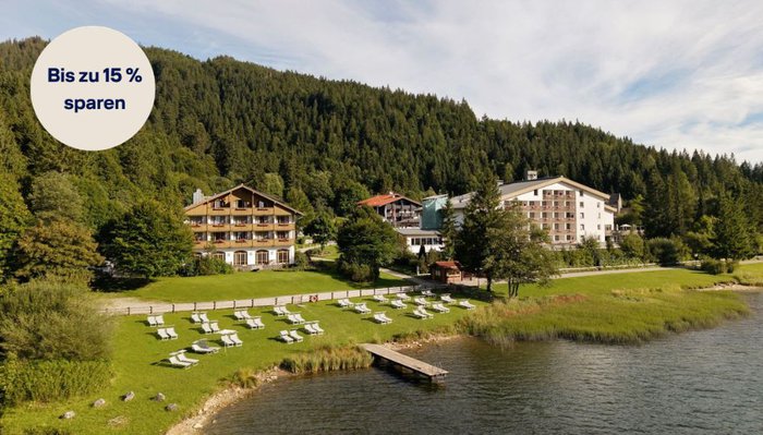 Blick auf das Arabella Alpenhotel am Spitzingsee | © Arabella Alpenhotel am Spitzingsee, a Tribute Portfolio Hotel