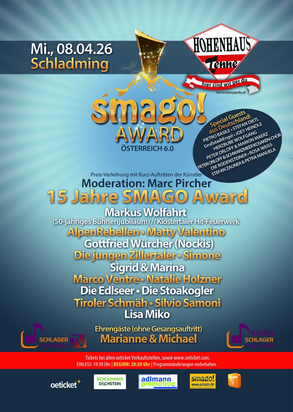 Flyer von Smago Award