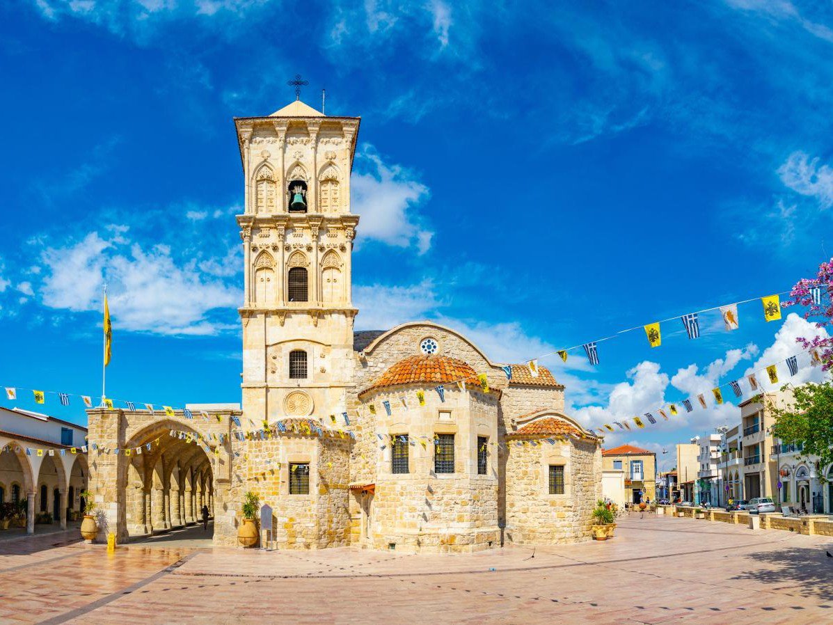 Außenansicht der Lazarus-Kirche (Agios-Lazaros-Kirche) in Larnaca | © Discover Airlines