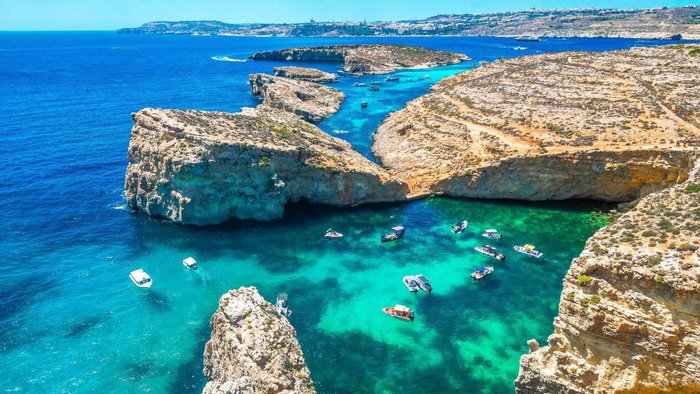 Kristallklares Wasser nahe der Blauen Lagune auf Malta | © Gebeco/Shutterstock